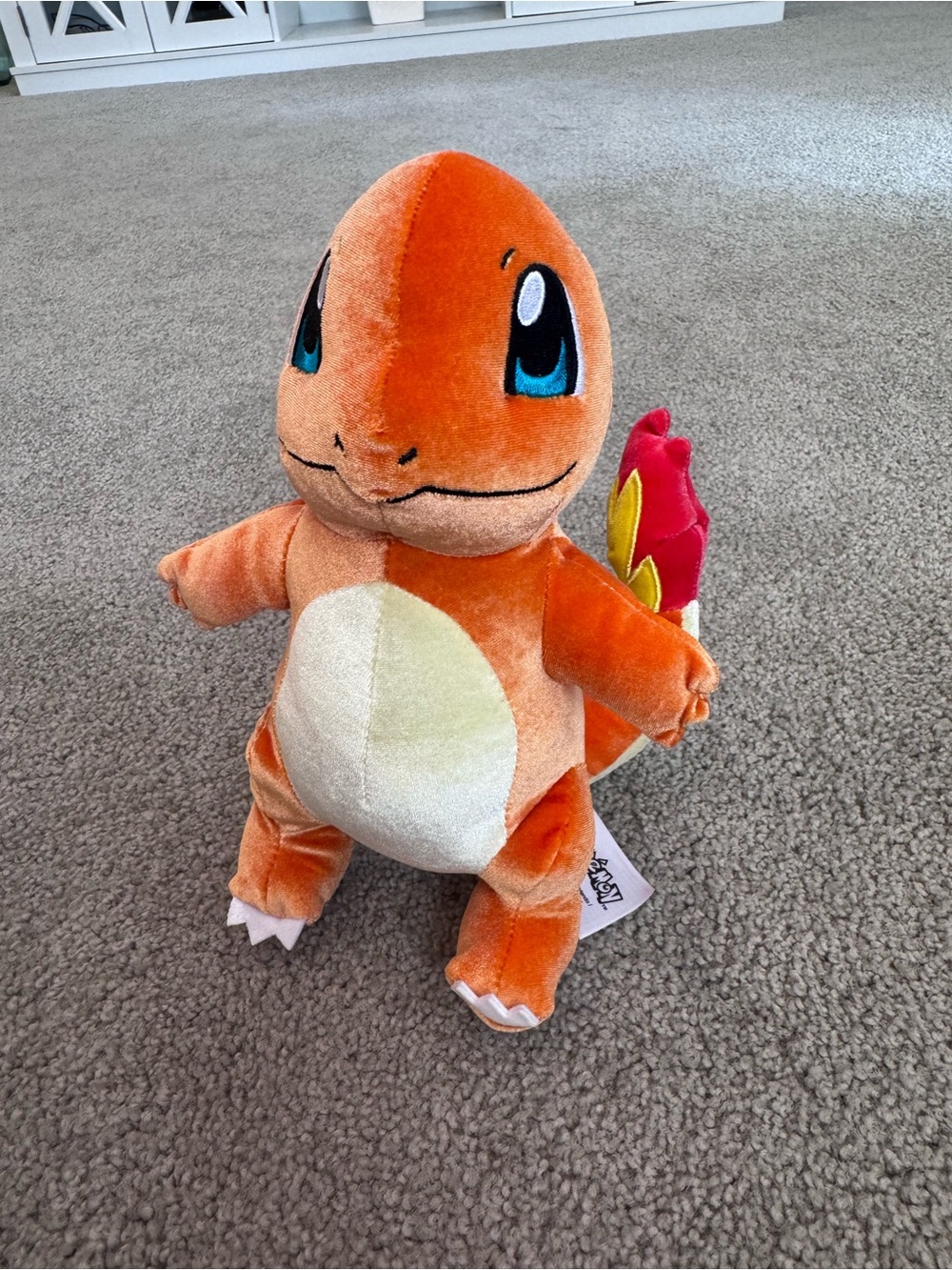 Charmander 9” Pokemon Plush Stuffed Animal 2022 EUC
